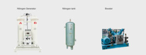 nitrogen generator and nitrogen tank